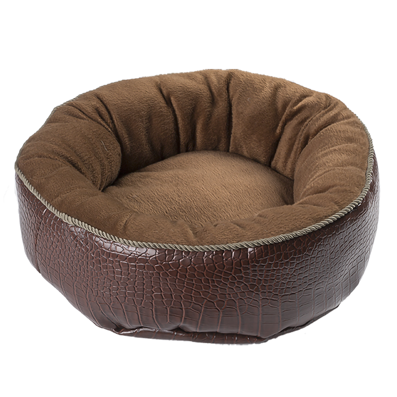 HY-11 PU Cuddler Mağara Kedi Yatağı